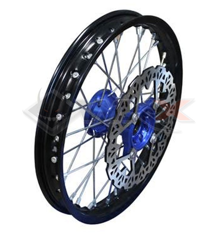 Jante avant aluminium YCF 12' BLEU