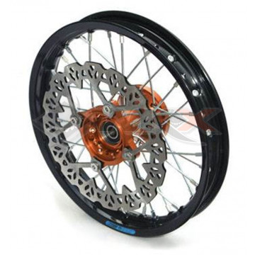 Jante avant aluminium YCF 12' ORANGE
