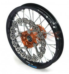 Piece Jante avant aluminium YCF 12' ORANGE de Pit Bike et Dirt Bike