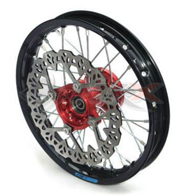 Piece Jante avant aluminium YCF 12' ROUGE de Pit Bike et Dirt Bike Piece Jante avant aluminium YCF 12' ROUGE de Pit Bike et Dirt Bike