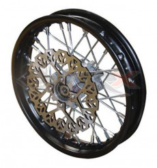Piece Jante avant acier YCF 50 de Pit Bike et Dirt Bike