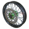 Piece Jante avant acier YCF 50 VERT de Pit Bike et Dirt Bike