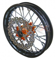 Jante avant acier YCF 50 ORANGE
