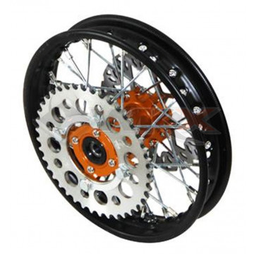 Jante arrière acier YCF 50 ORANGE