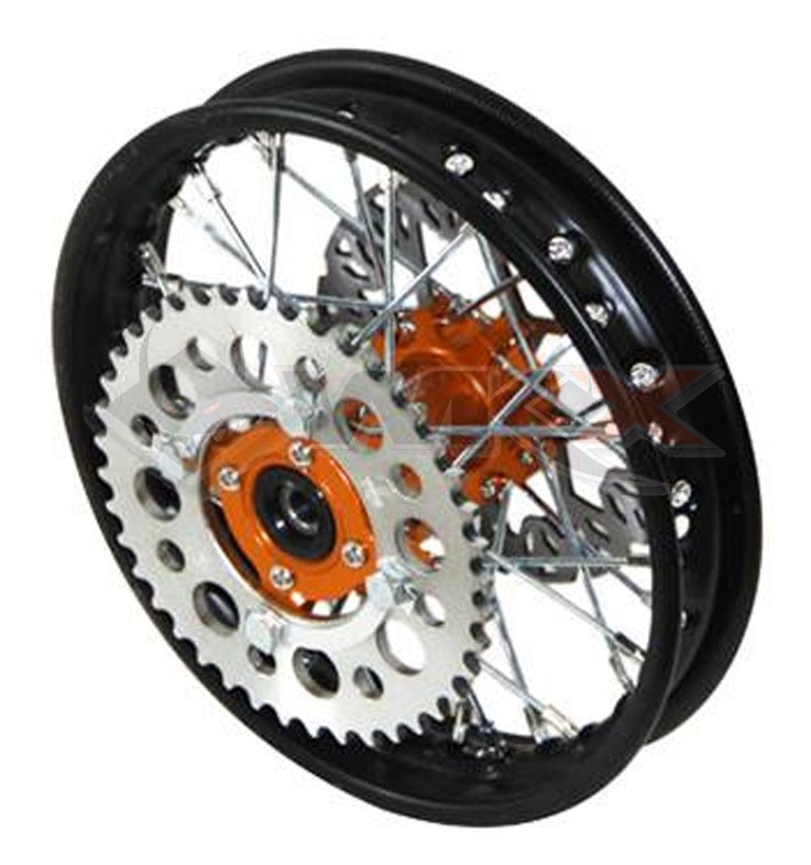 Jante arrière acier YCF 50 ORANGE