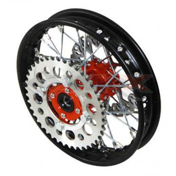 Jante arrière acier YCF 50 ROUGE