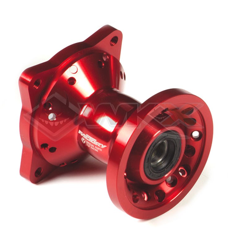 Moyeux de roue avant YCF ROUGE
