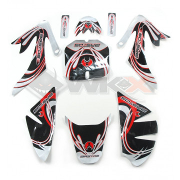 Kit décoration vintage BASTOS BIKE CRF50 GRIS édition limitée