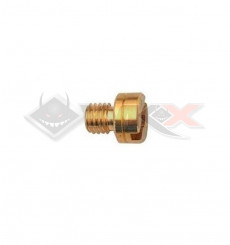 Gicleur Principal Mikuni PROX N102/221 Series - Taille #137.5 - Hauteur 9mm, Filetage 5mm, Diamètre 6mm