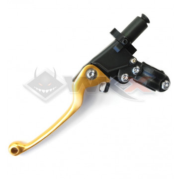 Levier d'embrayage CNC retournable ORANGE