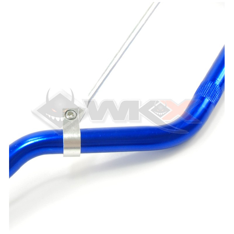 Guidon aluminium BLEU