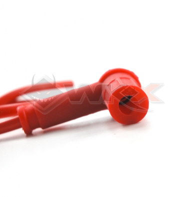 Anti-parasites + cable blindéRacing ROUGE