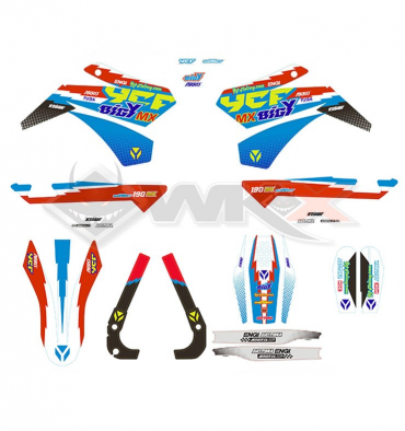 Piece Kit décoration YCF FACTORY BIGY 190 MX 2018 de Pit Bike et Dirt Bike Piece Kit décoration YCF FACTORY BIGY 190 MX 2018 de Pit Bike et Dirt Bike