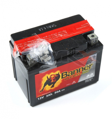 Piece Batterie BANNER YTX4L-BS de Pit Bike et Dirt Bike