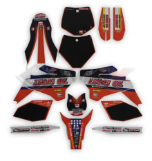 Kit décoration YCF NSTYLE TLD ORANGE 2019