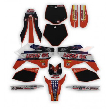 Kit décoration YCF NSTYLE TLD ORANGE 2019