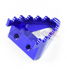 Embout pédale de frein aluminium BLEU