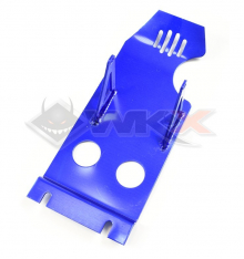 Sabot moteur aluminium BLEU