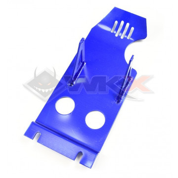 Sabot moteur aluminium BLEU