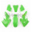 Kit plastique type CRF 50 VERT
