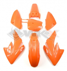 Kit plastique type CRF 70 ORANGE