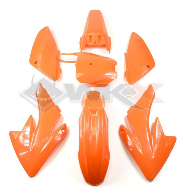 Piece Kit plastique CRF 70 ORANGE de Pit Bike et Dirt Bike