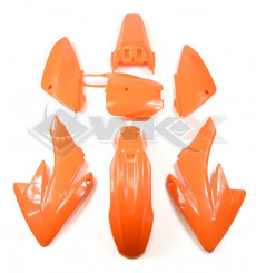 Piece Kit plastique CRF 70 ORANGE de Pit Bike et Dirt Bike