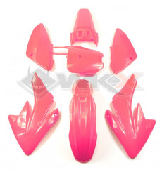 Piece Kit plastique CRF 70 ROSE de Pit Bike et Dirt Bike