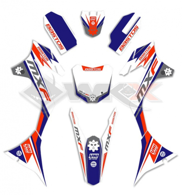 Piece Kit décoration BASTOS BIKE MXF édition 2019 de Pit Bike et Dirt Bike