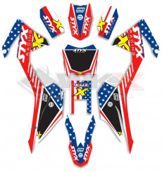 Piece Kit décoration STYX RACING CRF 110 de Pit Bike et Dirt Bike