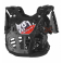 Piece Plastron enfant POLISPORT XP1 NOIR de Pit Bike et Dirt Bike