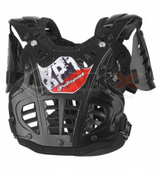 Piece Plastron enfant POLISPORT XP1 NOIR de Pit Bike et Dirt Bike