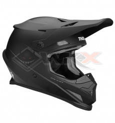 Piece Casque THOR Sector Blackout taille S NOIR MAT de Pit Bike et Dirt Bike