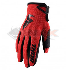 Piece Gants enfant THOR Sector taille Y2XS ROUGE de Pit Bike et Dirt Bike