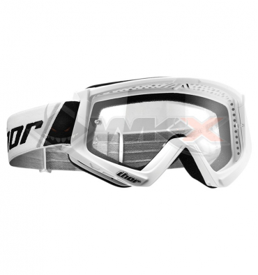 Lunette moto cross THOR Combat BLANC taille unique pour Mini Moto