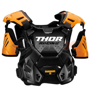 Piece Plastron enfant THOR Guardian taille S/M ORANGE de Pit Bike et Dirt Bike