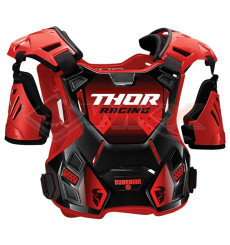 Piece Plastron enfant THOR Guardian taille S/M ROUGE de Pit Bike et Dirt Bike