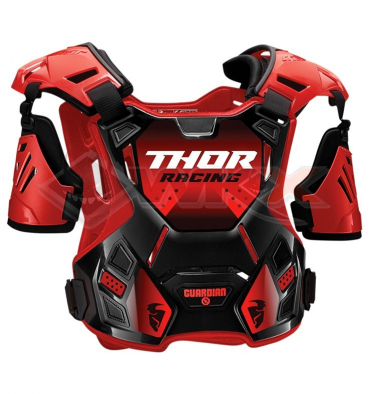 Piece Plastron THOR Guardian taille XL/2XL ROUGE de Pit Bike et Dirt Bike