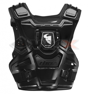 Piece Plastron THOR sentinel NOIR de Pit Bike et Dirt Bike Piece Plastron THOR sentinel NOIR de Pit Bike et Dirt Bike