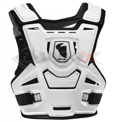 Piece Plastron THOR sentinel BLANC de Pit Bike et Dirt Bike Piece Plastron THOR sentinel BLANC de Pit Bike et Dirt Bike