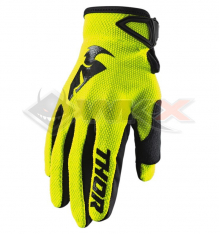 Gants THOR Sector taille XS JAUNE FLUO