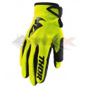Gants THOR Sector taille M JAUNE FLUO