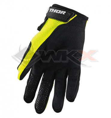 Gants THOR Sector taille L JAUNE FLUO
