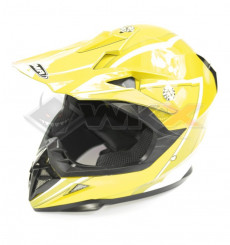 Piece Casque enfant YEMA taille YS JAUNE de Pit Bike et Dirt Bike