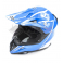 Piece Casque enfant YEMA taille YS BLEU de Pit Bike et Dirt Bike