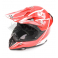 Piece Casque enfant YEMA taille YS ROUGE de Pit Bike et Dirt Bike