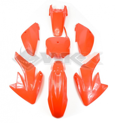 Piece Kit plastique CRF 70 ROUGE de Pit Bike et Dirt Bike