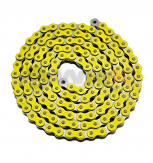 Chaine de transmission TECNIUM 420 JAUNE 140 maillons