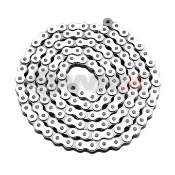 Chaine de transmission TECNIUM 420 BLANC 140 maillons