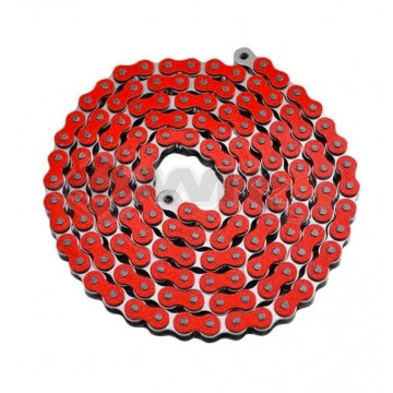 Chaine de transmission TECNIUM 420 ROUGE 140 maillons